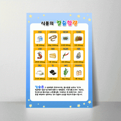B205-1.식품의칼슘함량