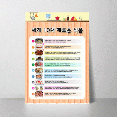 B251.세계10대해로운식품