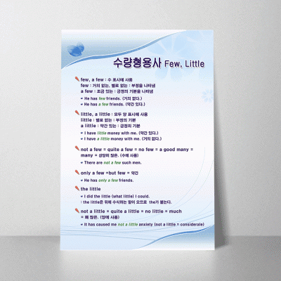 D115.수량형용사 few,little
