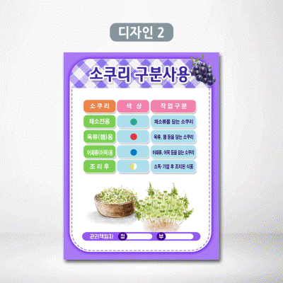 소쿠리구분사용